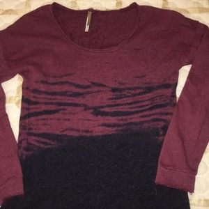 Mono B tie dyed tunic, size medium